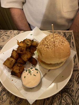 Burger 🍔  at Tulsi in Barcelona