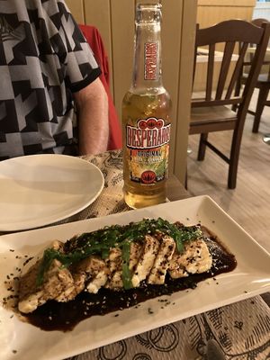 Tofu tataki  at Tulsi in Barcelona