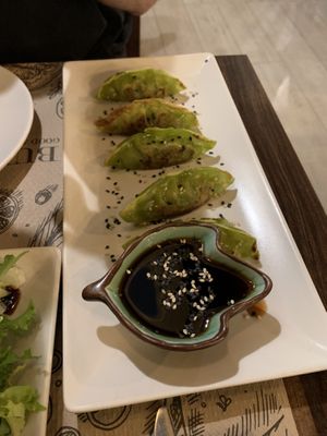 Gyoza, recommended  at Tulsi in Barcelona