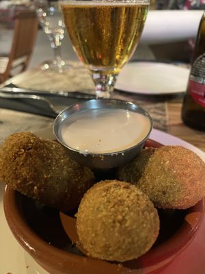 Croquets  at Tulsi in Barcelona