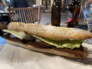 Seitan bocata  at Tulsi in Barcelona