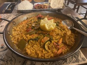 Paella  at Tulsi in Barcelona