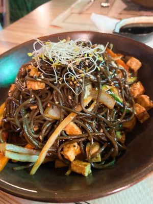 Yakisoba  at Tulsi in Barcelona