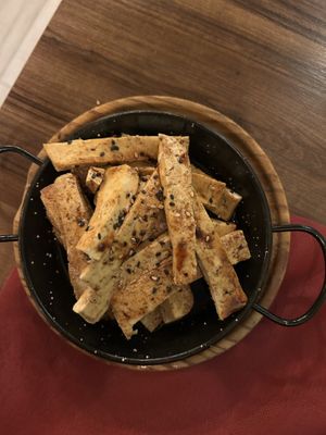 Tofu a la plancha  at Tulsi in Barcelona