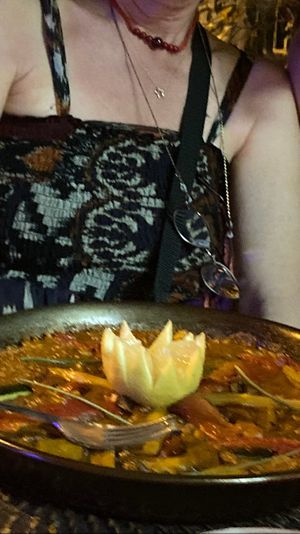 Vegan Paella at Tulsi in Barcelona