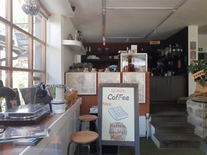 Interior (when closed) at 12-Inch CofFee in Saas-fee