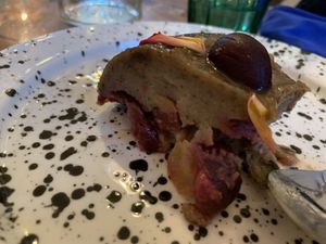 Cherry cake  at Tabula Rasa in Colmar