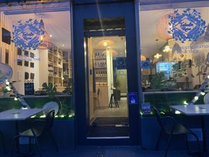 The outside  at Tabula Rasa in Colmar