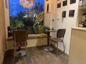 Super cozy inside at Tabula Rasa in Colmar