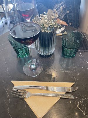 Table  at Tabula Rasa in Colmar