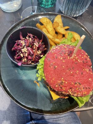 Burger  at Tabula Rasa in Colmar