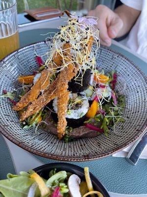 Eggplant makis!   at Tabula Rasa in Colmar