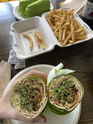   at Gansett Wraps in Storrs