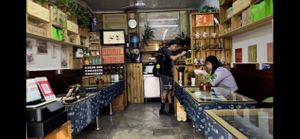 Inside  at Běn SùShí Tang  本素拾堂 in Dali