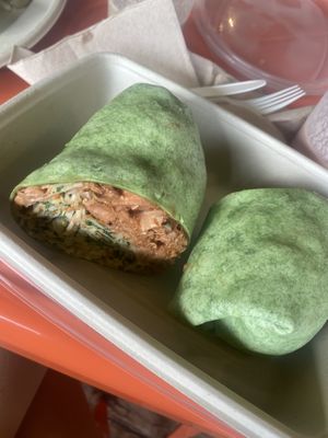 Jackfruit bbq wrap  at Juice N Blendz in Massapequa