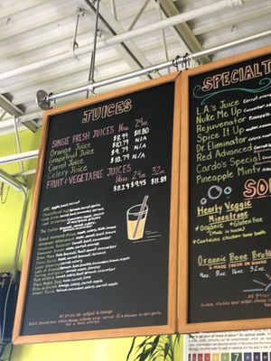 Menu   at Juice N Blendz in Massapequa