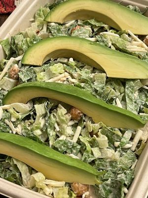 Caeser Wrap w/added avocado   at Juice N Blendz in Massapequa