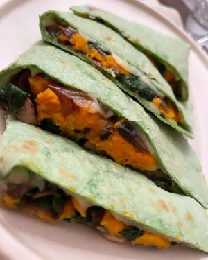 Sweet Potato Quesadilla   at Juice N Blendz in Massapequa