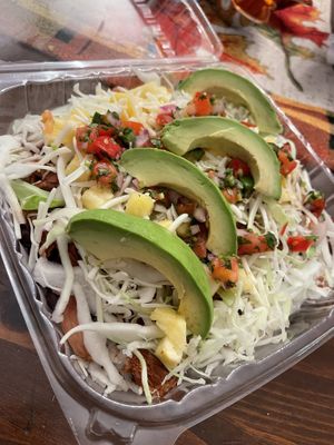 Veggie Bbq Jackfruit Bowl   at Juice N Blendz in Massapequa