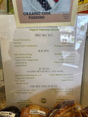 Vegan & vegetarian menu at Juice N Blendz in Massapequa