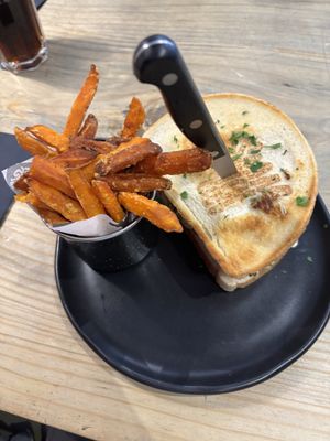 Sweet potato fries   at The Slamwich Club in Stoke-on-trent