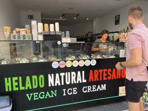   at Gelato Bar in Denia