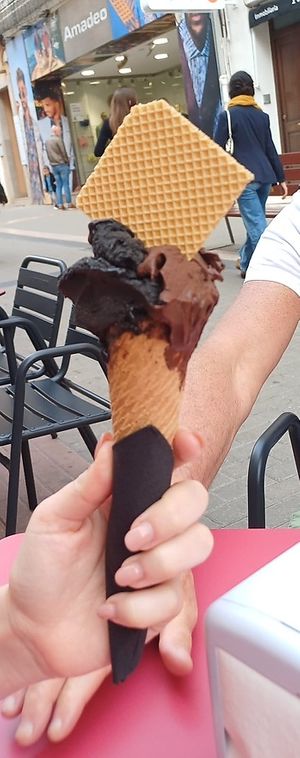   at Gelato Bar in Denia