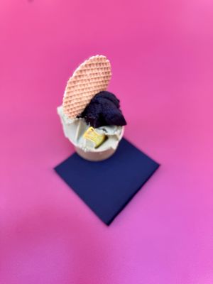 VEGAN gelato   at Gelato Bar in Denia