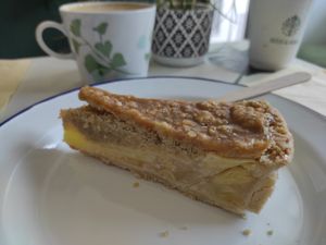 Apple cake at Seed and Soul in Dingle