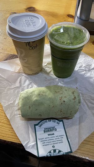 delicious  at Stellar Brew and Natural Cafe in Mammoth Lakes