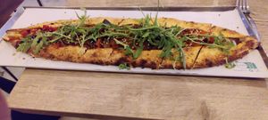 pide vegan at Black Pide in Paris