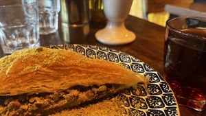 The baklava !  at Black Pide in Paris