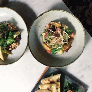 Salads at Casa Luna in Ubud