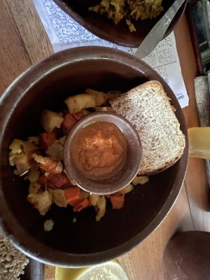 Potatoes   at Pizzeria El Zopilote in Ometepe