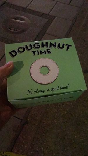 yummy!  at Doughnut Time - Soho in London