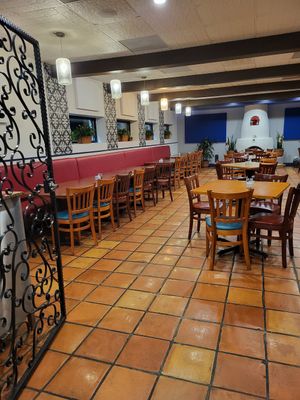 Dining room at Adobe Cafe in New Braunfels