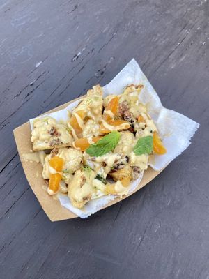 Cauliflower salad at Oak Flame Pizza in Sanford