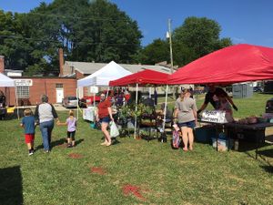 Market location  at Farmers Market in Garrettsville