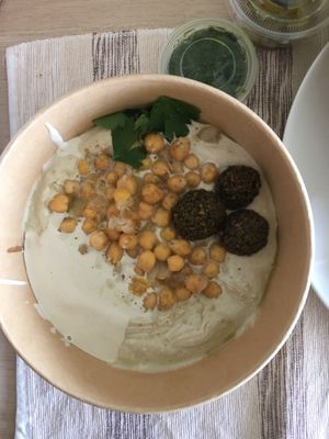 Hummus at Pitot in Limassol