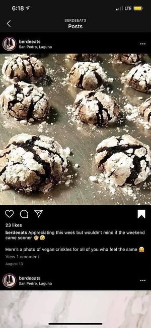 Nothing close to what they advertised at Berde Eats in Laguna