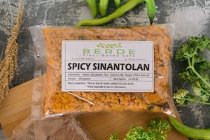 Cotton fruit (santol) cooked in coconut milk at Berde Eats in Laguna