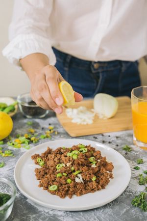 Sisig at Berde Eats in Laguna