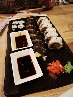 Vegan options at Tloft in Ljubljana