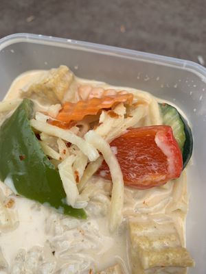 Red curry  at Samui Thai Kitchen in Gothenburg