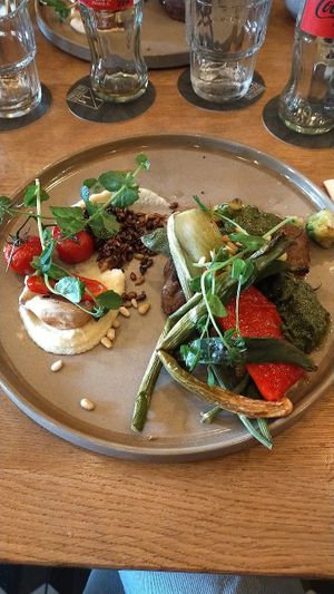 cant even see the seitan here at Maison Mathis in Hasselt