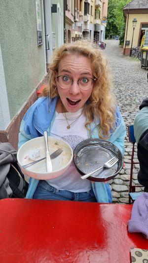 So lecker, alle Teller leer at Amara in Freiburg