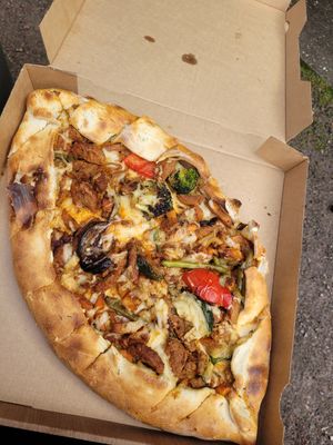 Vegan Pide at Amara in Freiburg