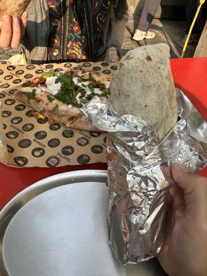 Vegan options  at Amara in Freiburg