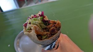 Vegan Döner at Amara in Freiburg