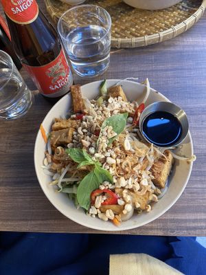 Rice noodle salad with tofu   at Eatnam - Sankt Paulsgatan in Stockholm